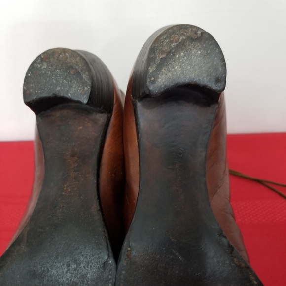 Antique Victorian era lace up boots. Early 1900s - Picture 4 of 12